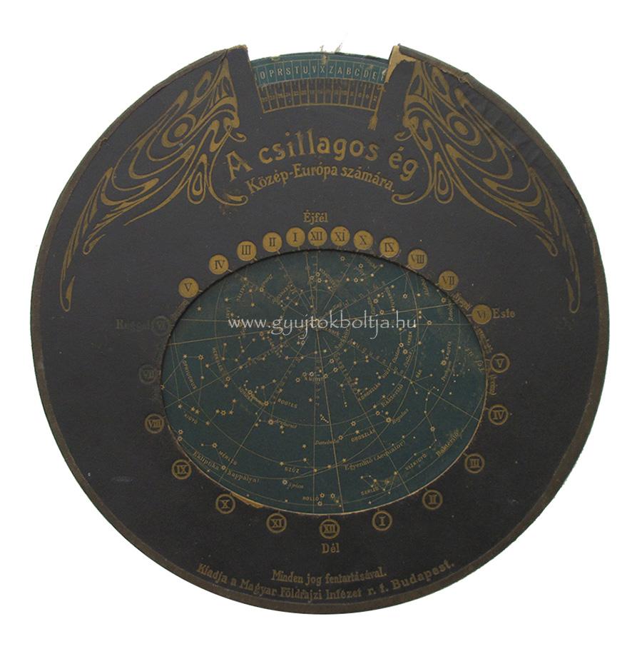 A csillagos �g K�z�p-Eur�pa sz�m�ra (1904) Magyar F�ldrajzi Int�zet